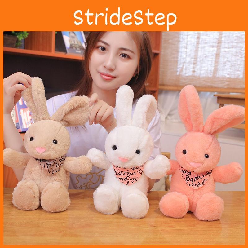 Scarf Rabbit Colorful Plush Toy Cute Cartoon Kid Companion Birthday Gift Doll