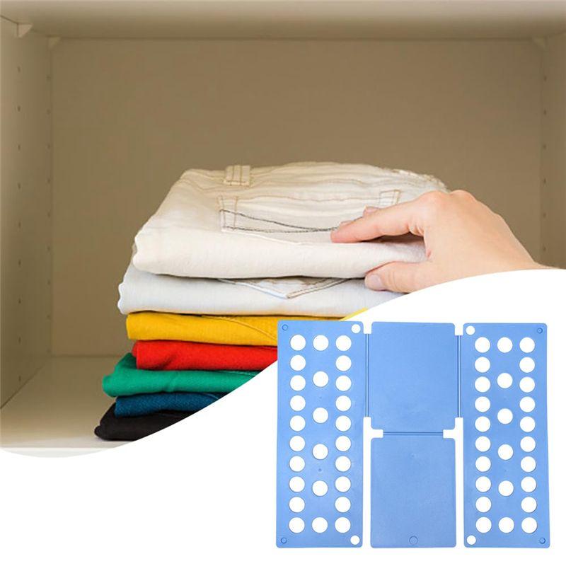 A84X-Shirt Folding Board,Durable Space Saving Clothes Folder,Shirt Folding Auxiliary Board Clothes