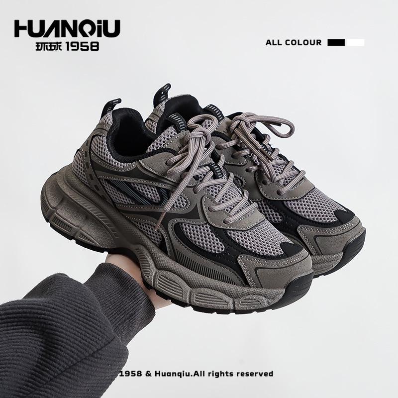 Global thick-soled high-value dad shoes 22 autumn new heightening sports shoes running shoes 35
