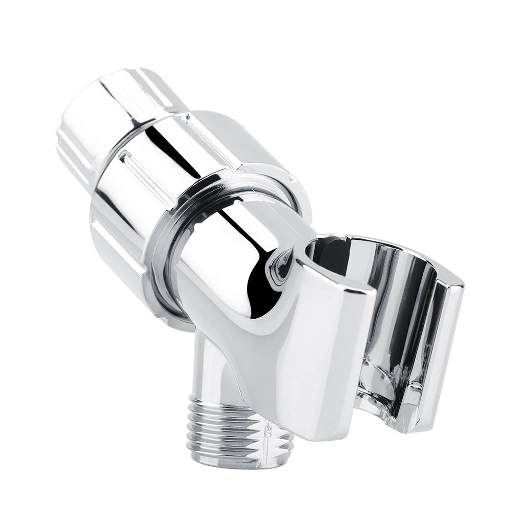 3-Way  Chrome Plating Shower Head Diverter Shower Arm Mounted Bracket Bathroom Accessories Shower Head Holder Diverter