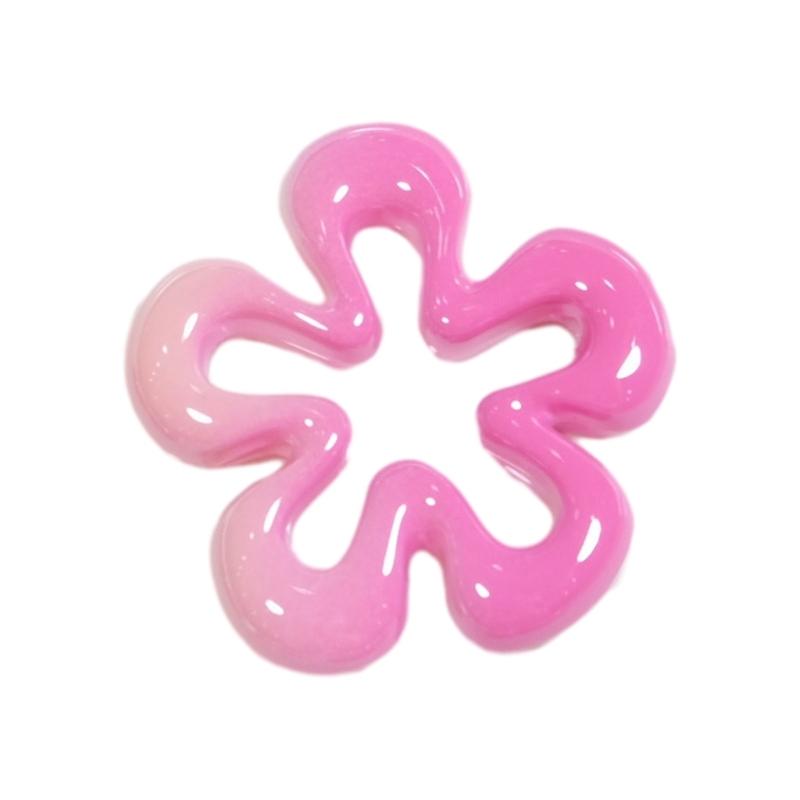 

Сделай сам Элегантный полый кулон в виде цветка Полые цветы Аксессуары для изготовления ювелирных изделий Материал смола для изготовления ювелирных изделий ожерелья розовый