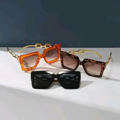 New Women Luxury Square Sunglasses For Men Brand Design Oversized Original Sun Glasses Female Fashion Shades New Eyewear