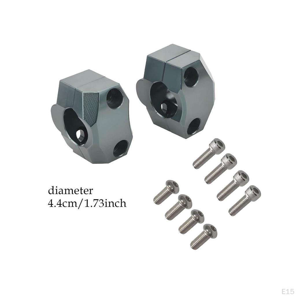 Aluminum Alloy Handlebar Riser, Mount Clamp for Motorbike and ATV