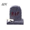 Retro Desktop Spooky Decor Halloween Miniature Resin Ornaments, Micro Landscape Decor, Horror Moss Accessories Scene for Fish Tank Aquarium