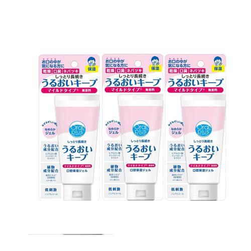 

Oral Plus Oral Moisturizing Gel, Keeps Moisture, 1 Bottle (60g) x 3 Bottles