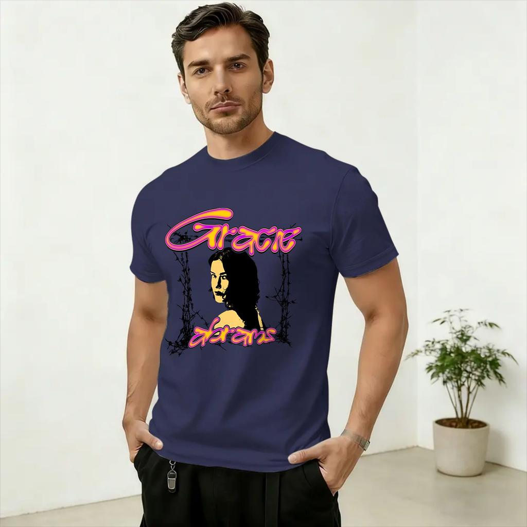 Unisexs TShirts Singer Chappell Roan Art Casual Cotton Tee Shirt Short Sleeve T Shirt O Neck Clothing Classic