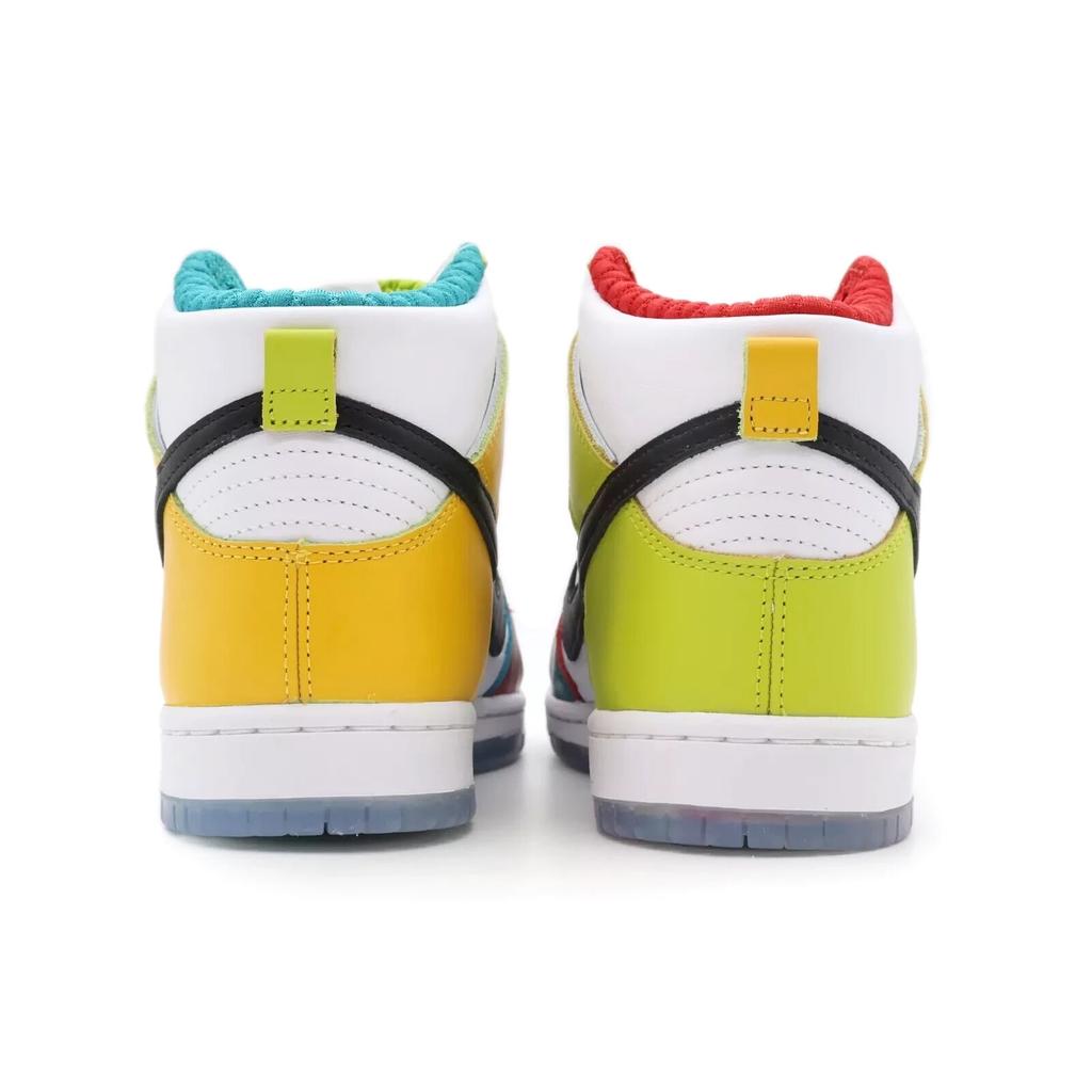 DH7778-100 Nike SB Dunk High Pro froSkate All Love White Metallic (Men's)