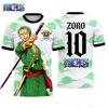 Japanese anime football jerseys Sports Dry Quickly Men's T-Shirt