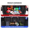 For Porsche Car Seat Back Trunk Rear Seat Hanging Multi-Pocket Storage Bag Macan Cayman 911 918 996 997 991 968 Carrera-GT