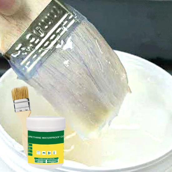 Gjennomsiktig Toalettvegg Vanntettingsmiddel med Børste Vanninnsig Reparasjonslim Salgsvarer