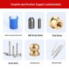 Double-Head Stainless Steel Knurled Spring Plunger Bead