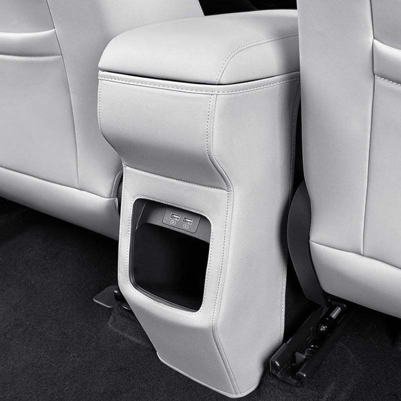 Special Original Car Color Armrest Box & Rear Anti-Kick Pad for BYD YUAN PRO ATTO 2 (2024) - Dirt-Resistant Protective Accessory