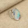 Mistic Topaz Gemstone 925 Sterling Silver Handmade Dainty Jewelry Promise Ring