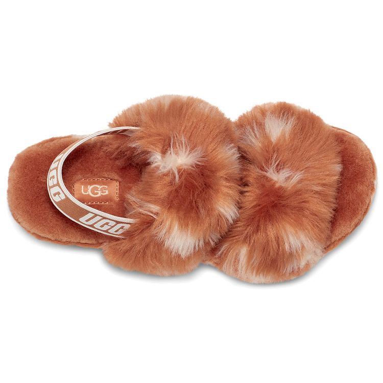 UGG  Oh Yeah Slide Natural Spots Women Sneakers Copper Cream 1118165-NAT