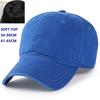 Soft Top Cotton Men Women Oversize XXL Baseball Caps Adjustable Dad Hat for Big Heads 57-65cm Extra Large Low Profile Golf Hats