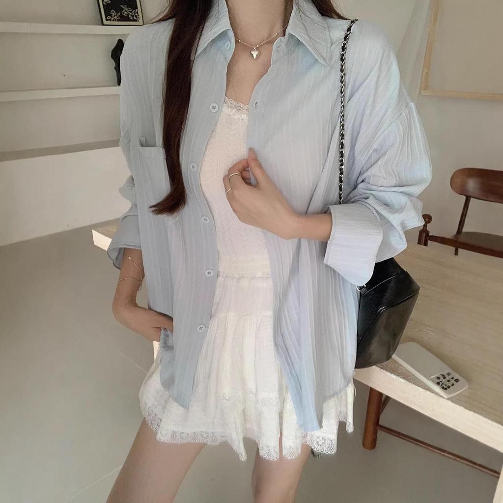 Women's Elegant French Design Long Sleeve Cardigan - Fashionable, Versatile, Age-Reducing Spring/Autumn Top