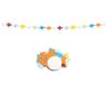 Cartoon Paper Fish Banner Sea Theme Paper Garlands Kindergarten Window Decoration