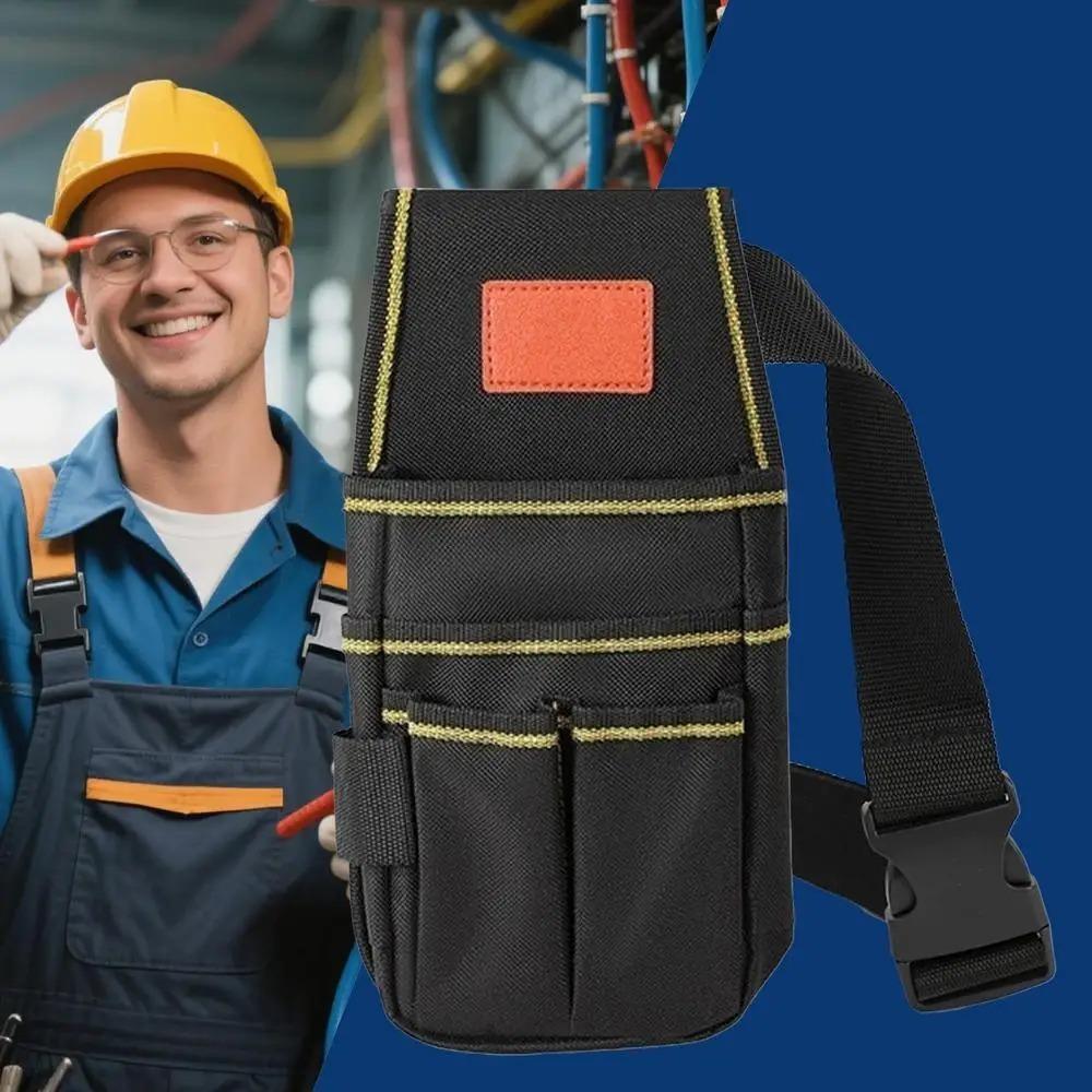 Thicken Electrician Tool Bag Waterproof Tools Storage Bag Portable Waist Belt Pouch  Carpenter