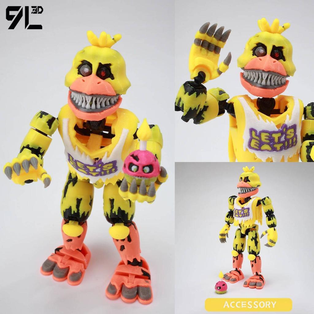 9L3D Dummy13 Horror Game Figure Realistic Anime Model Toys Articulated Joints Classic Collectible Desktop Ornament Surprise Gift
