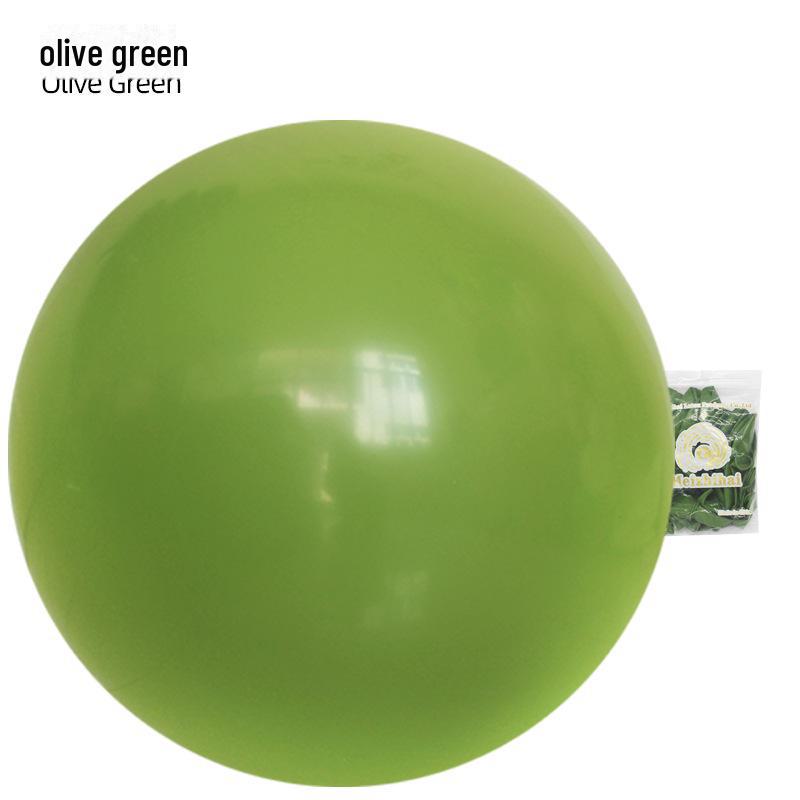 36-Inch Thickened Latex Round Macaron Balloon for Birthday Party Decoration