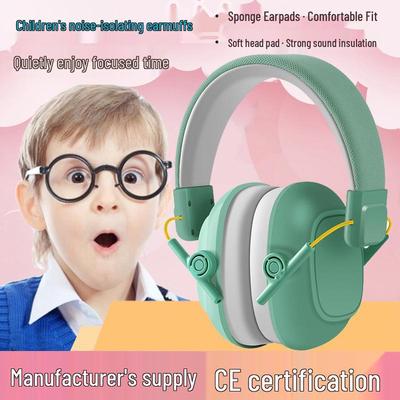 Children's CE-Certified Noise Cancelling Ear Muffs: Headphones for Sleep, Entertainment, Drumming, and Soundproofing.