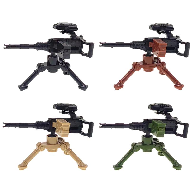 Military Building Block Set Compatible Solider Figures Army Weapons Guns Gift Presents Equipment Accessories NSV Gatling Mortar Toys Playsets