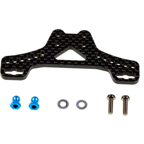 Tamiya Hop Up Options No.1582 OP.1582 Carbon Long Damper Stay (Rear) 54582