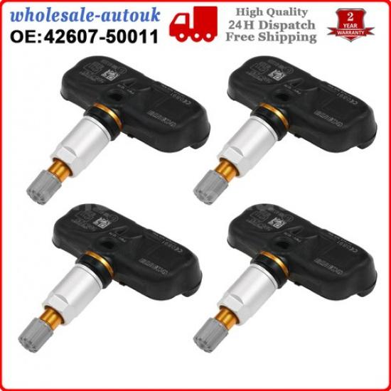 4Pcs Tyre Pressure Sensor For Lexus GS ES LS 2005-2012 PMV-107K 433MHz TPMS TIRE