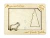 French Bulldog, Frenchie - Photo Frame, Engraved Wooden Frame, a Lovely Gadget for the Dog Lover by