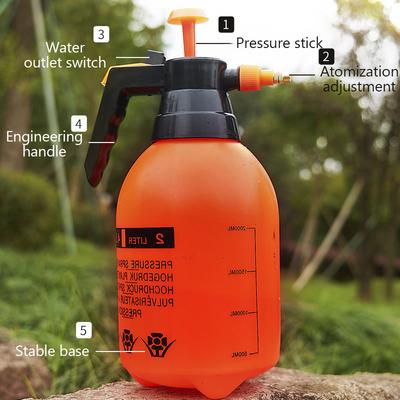 2,0 L Auto Waschen Druck Spray Topf Auto Sauber Pumpe Sprayer Druck Spray Flasche Gardeningtools