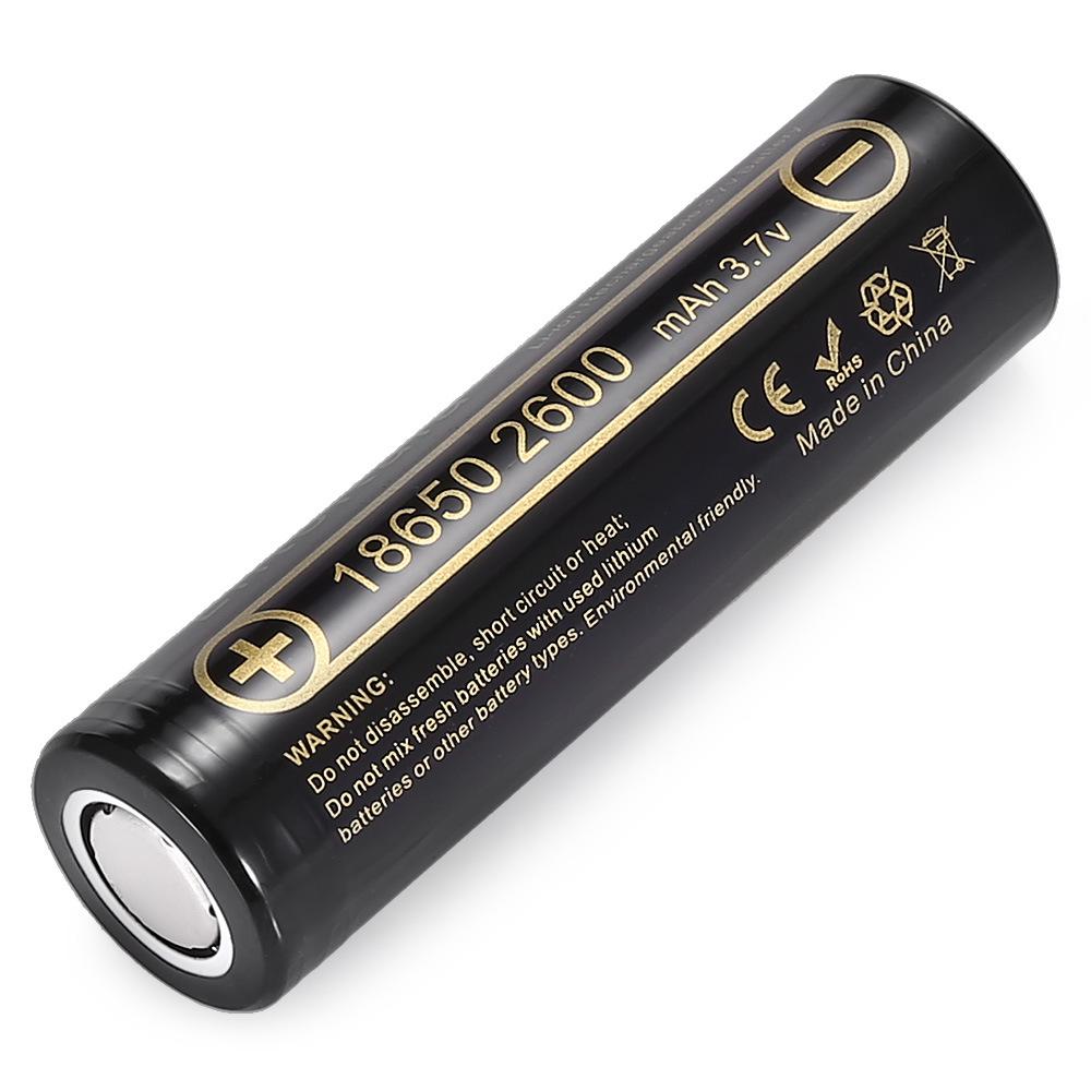 LiitoKala Lii-26A 18650 2600mAh Digital Fan Battery with Internal Resistance and Voltage Pairing