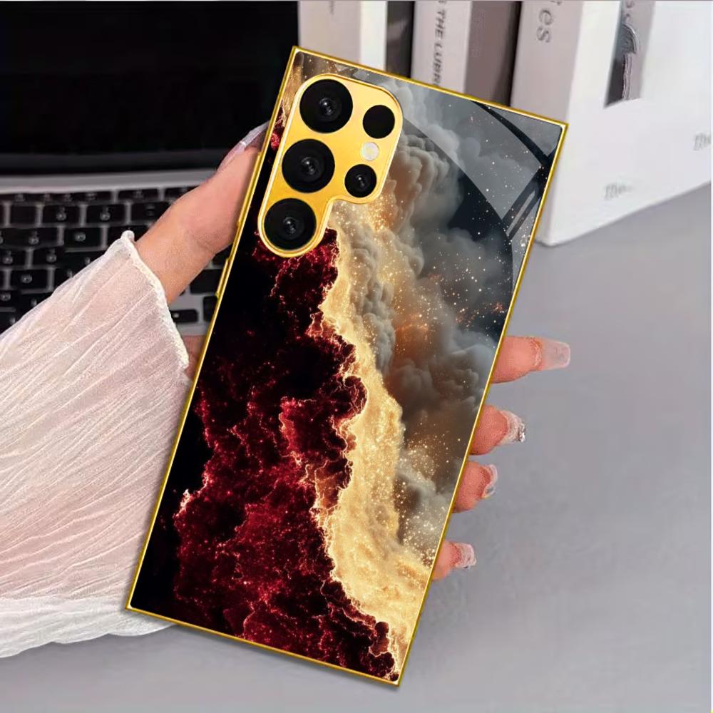 

New model Luxurious PhoneCase Electroplated Glass PhoneCase for Samsung Galaxy S26 S25 S24 S23 S22 S21 FE,Ultra,Plus GalaxyS25