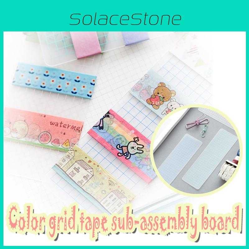 Colorful 1pcs Washi Tape Dispenser Organizer Board For Scrapbooking And Journaling