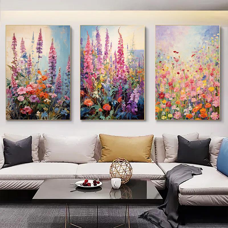 Canvas Printing Decoration Home Decor Interior Paintings Stunning Flowers Posters for Wall Art Canvas Painting Plants 1pcs Room