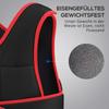 20kg Weighted Vest, Adjustable Running Weight Vest with 38 Weight Bags for Men or Women Cardio Exercise, Black and Red