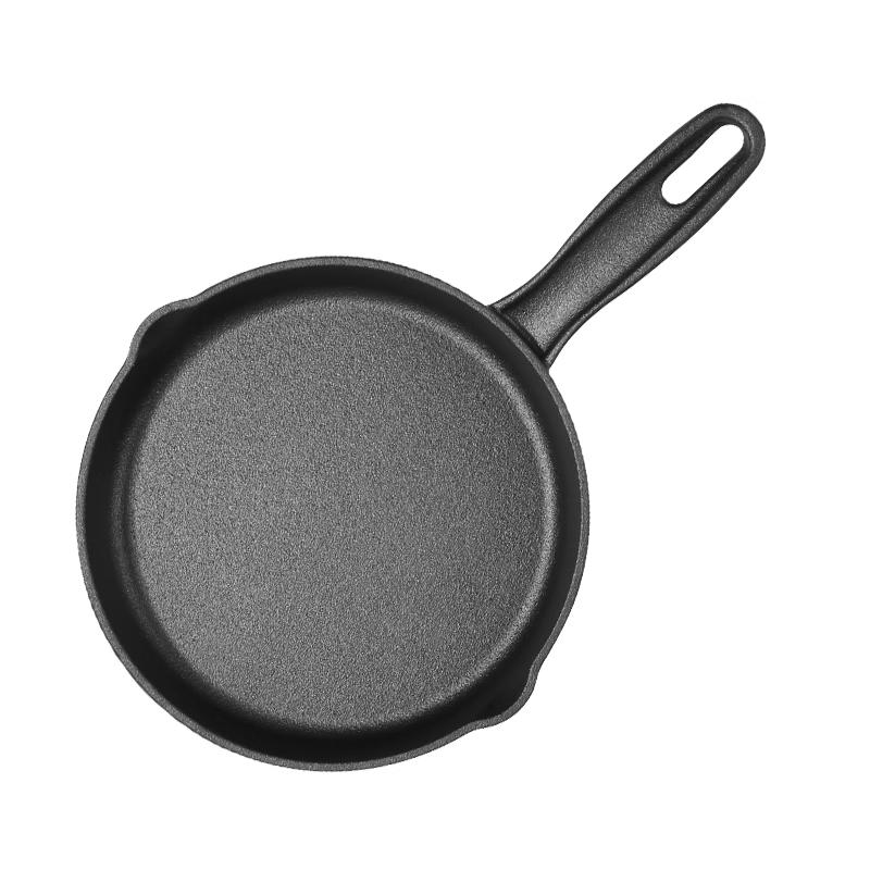 Telssida Thick Cast Iron Non-Stick Frying Pan