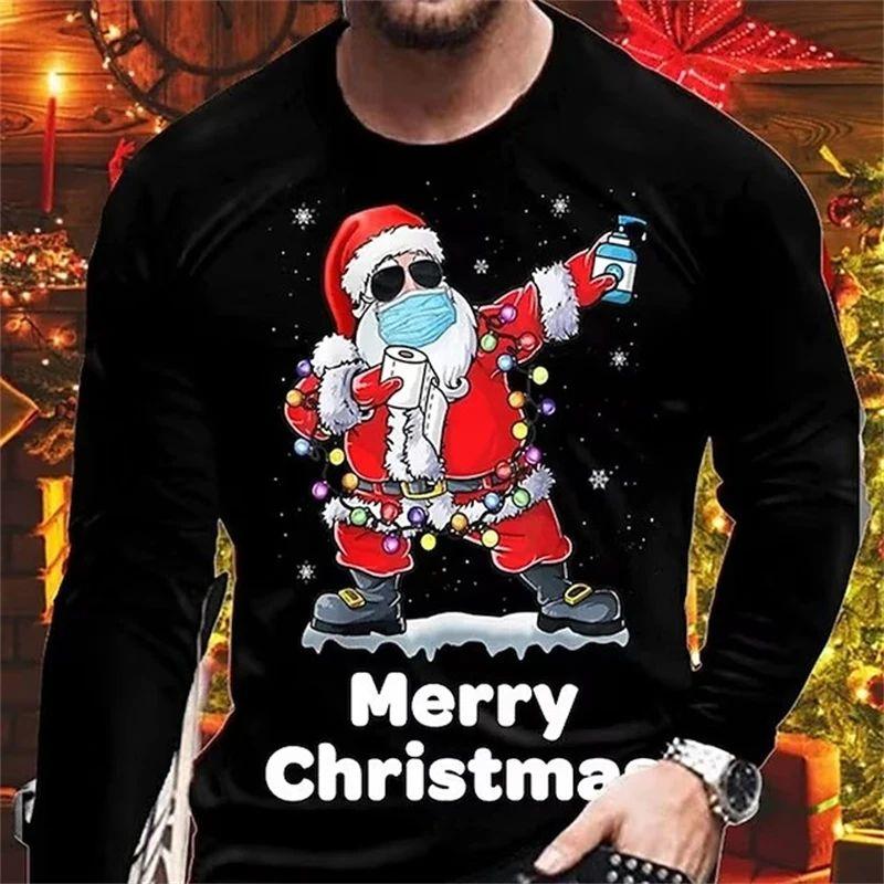 

Поддельный костюм абстрактный узор мужская уличная футболка с длинным рукавом весна и осень 3d печать модные свободные мужские повседневные топы 5XL