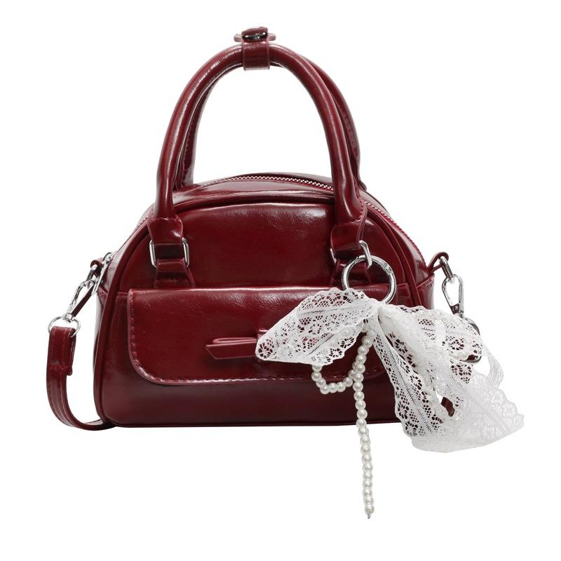 Niche design new handbag bag women's shell bag shoulder messenger bag fashion literary small square bag