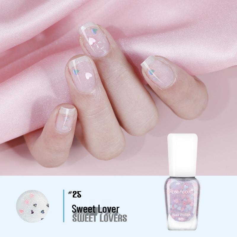 Aurora Nude Water-Based Peelable Nail Polish - Summer Long-Lasting, Eco-Friendly, Odorless, No-Bake, Free Shipping