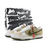 Dunk Pegasus Pack Jaar van het Paard CNY Gouden Wolk, Speciale Boodschappentas Slijtvast Lage Top Skateschoenen IQ1118-220(Team1800-SBOX)