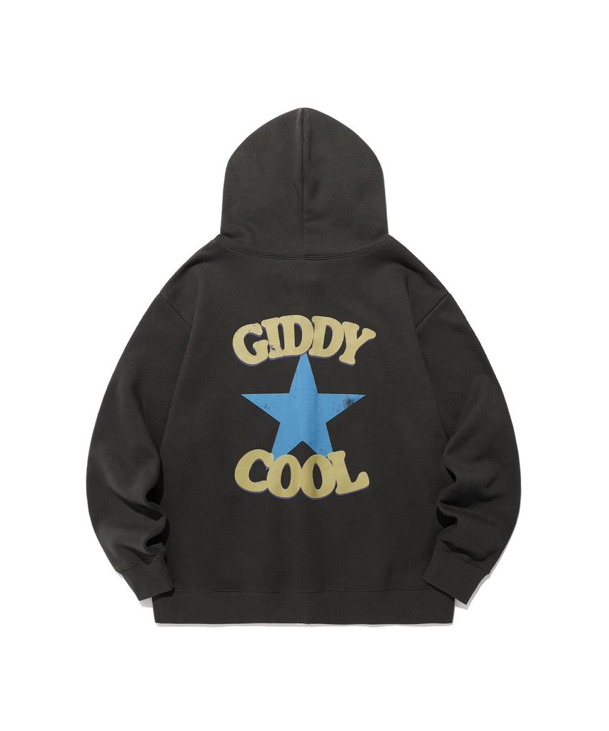 Istkunst G&C Hood Zip Up_Charcoal(Ik2Fsmm482A)