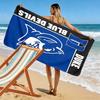 Duke Blue Devils Print Beach Towel, Large Soft Quick Dry Towel for Beach Camping Swimming