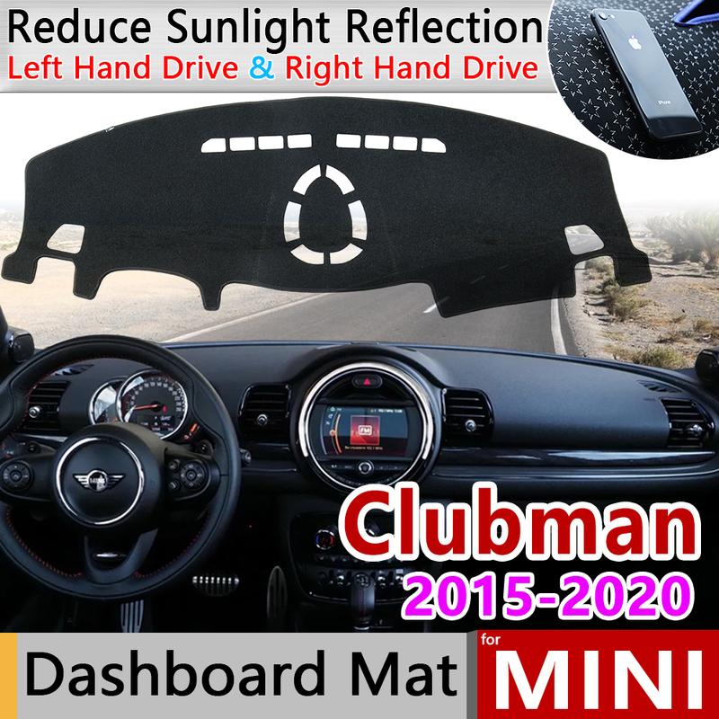 for Mini Cooper Clubman 2015 2016 2017 2018 F54 Anti-Slip Mat Dashboard Cover Pad Sunshade Dashmat Carpet Accessories