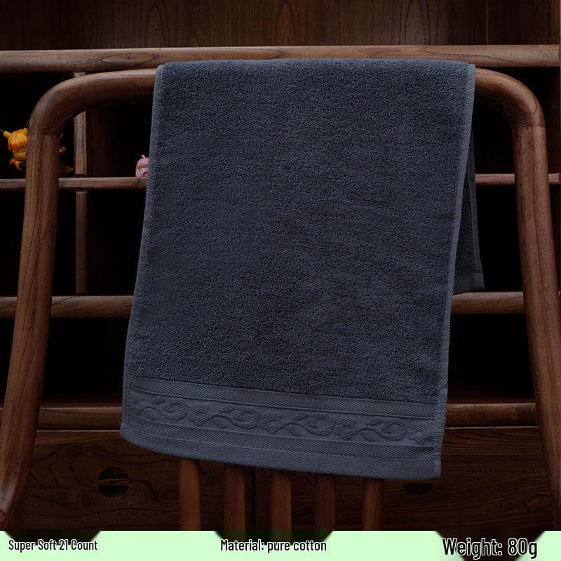 Thick Absorbent Pure Cotton Face Towel for Adults