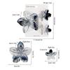 Frangipani Hairpin Beach Vacation Style Bauhinia Flower Updo Shark Hairpin Set