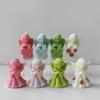 DIY Cute Angel Candle Silicone Mold 3D Prayer Angel Mold Plaster Crafts Resin Cement Soap Mold Christmas Gift Handmade Tools