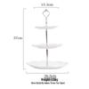 European Double Layer Ceramic Cake & Pastry Stand for Afternoon Tea & Dessert Display