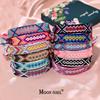 12 Kleuren Bohemia Vriendschap Kwastje Armband voor Vrouwen Mode Katoenen Touw Weven Zomer Strand Boho Meisjes Armbanden