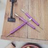 Double Tips Latte Art Pen Stainless Steel Carved Stick Coffee Tool Coffee Latte Art Needle  Cafe