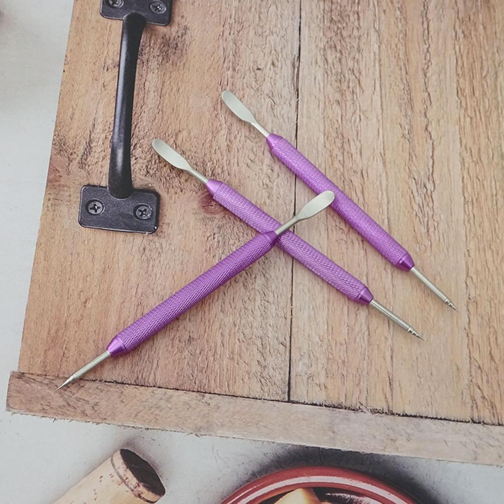 Double Tips Latte Art Pen Stainless Steel Carved Stick Coffee Tool Coffee Latte Art Needle Cafe